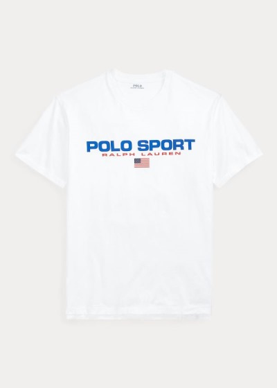 Playeras Polo Ralph Lauren Hombre Blancos - Classic Fit Polo Sport - RJYGV3104